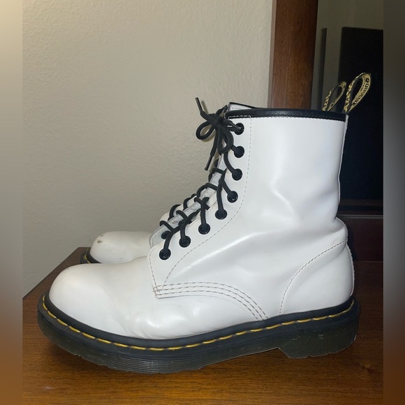 Dr. Martens Lace Up Leather Boots - Picture 1 of 12